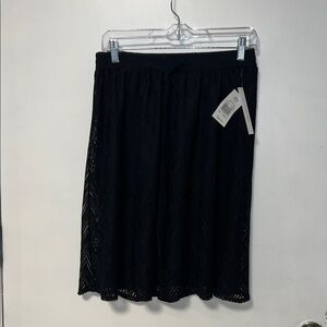 Joe B lace skirt Small Black